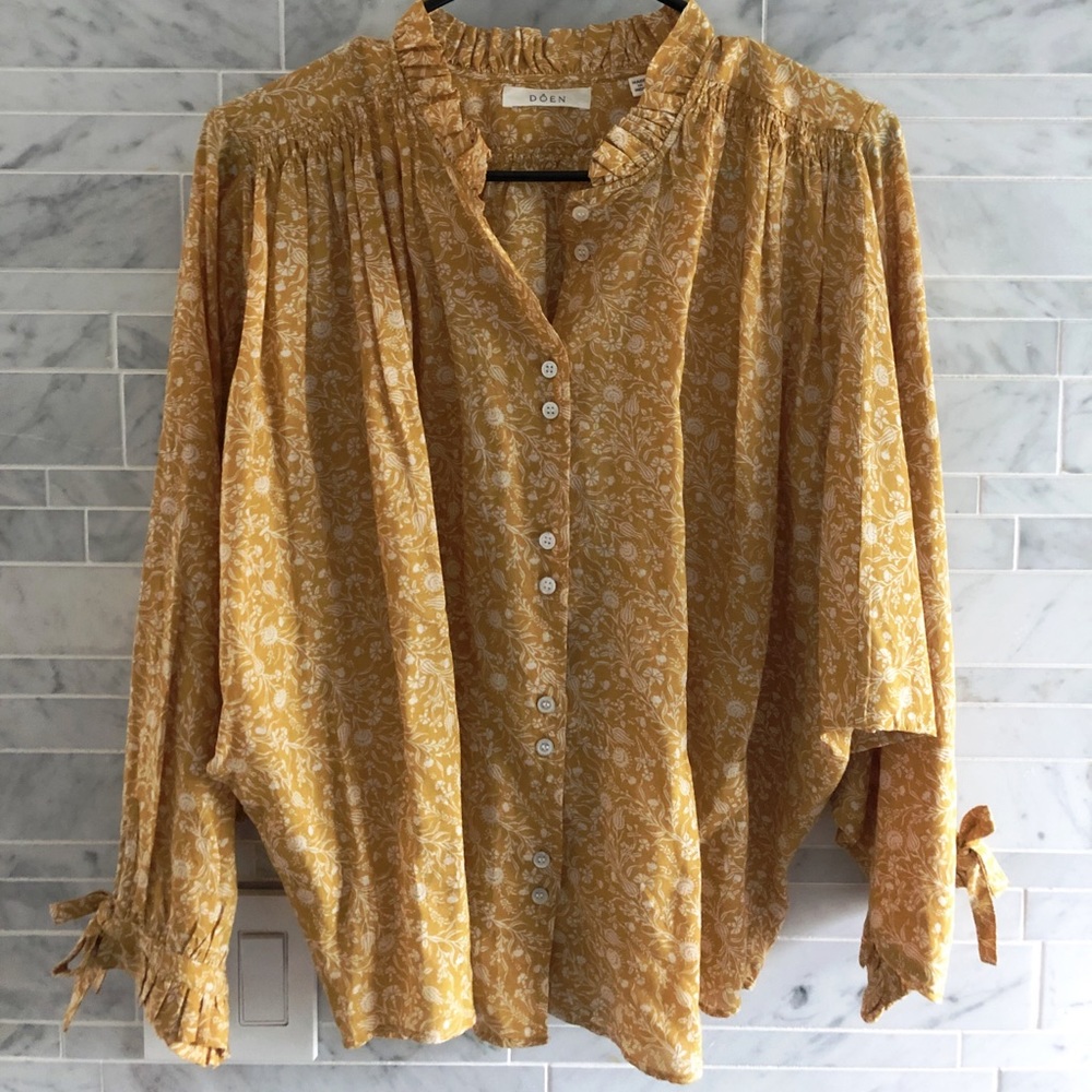 NWOT Dôen Rose Top